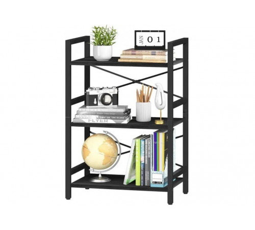 Стеллаж DeAvis с 3 полками — 70×44×30 см, лофт-стиль.