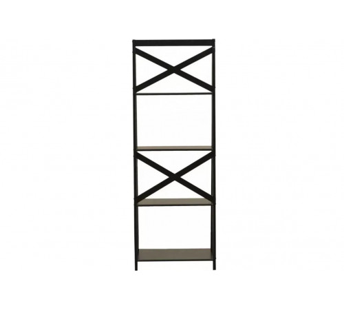 Стеллаж Derrik Ladder — 4 яруса, открытые полки, 142×50×45 см.