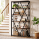 Стелаж 6-ярусний Etagere 12 MSM — місткий та елегантний стелаж у стилі лофт