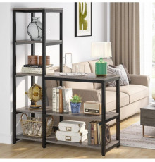 Стелаж Etagere 5-ярусний для дому, сірий