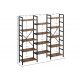 Стелаж Etagere 8 — 17 відкритих полиць, 176×176×30 см