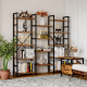 Стелаж Etagere 8 — 17 відкритих полиць, 176×176×30 см
