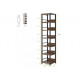 Стеллаж Etagere 9 - 6 открытых полок, высота 190 см