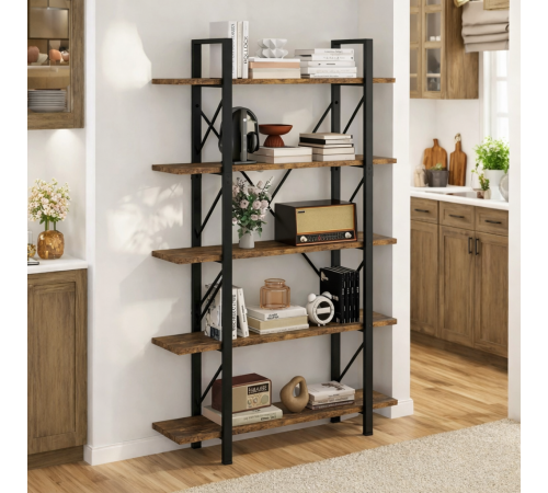 Стеллаж Etagere – 5 открытых ярусов, цветные варианты.