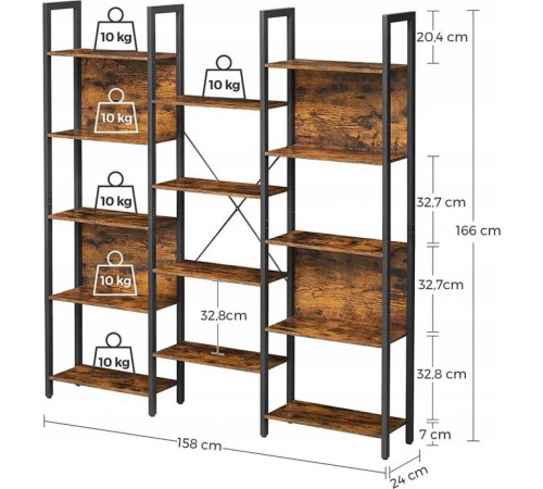 Стеллаж Ivid – надёжность и стиль от MSM