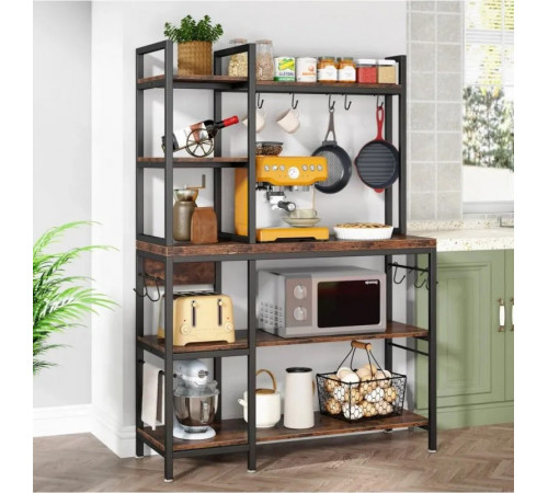 Стелаж Kamel 5-ярусний з ящиком — практичне рішення 