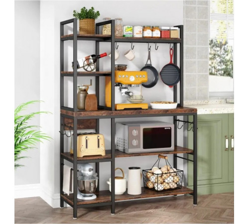 Стелаж Kamel 5-ярусний з ящиком — практичне рішення 