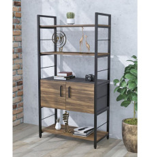 Стелаж L-155 з дверцятами MSMLOFT