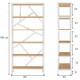 Стеллаж Myrikle Etagere – 180×80×30 см