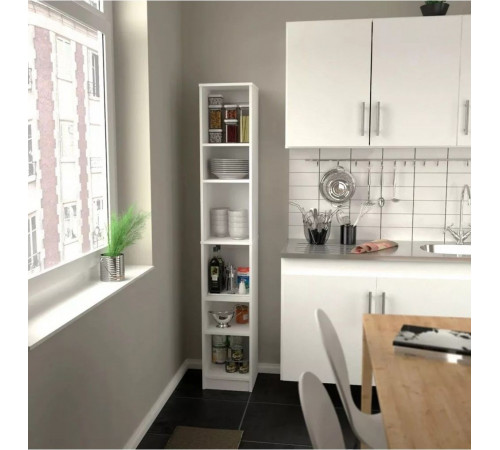 Стелаж New 8 — вузький стильний стелаж 180×30×30 см