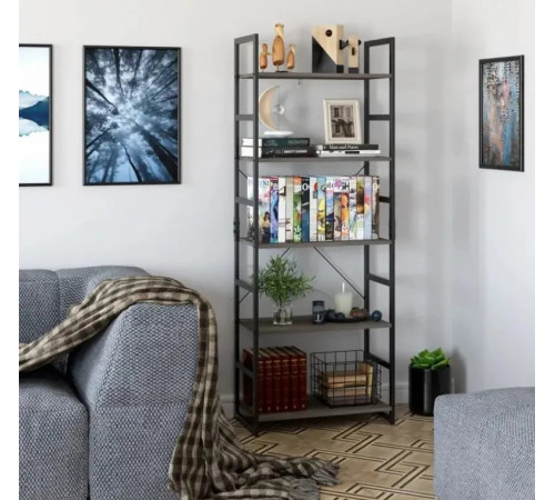 Стелаж OTO MSM у стилі лофт (158×60×30 см)