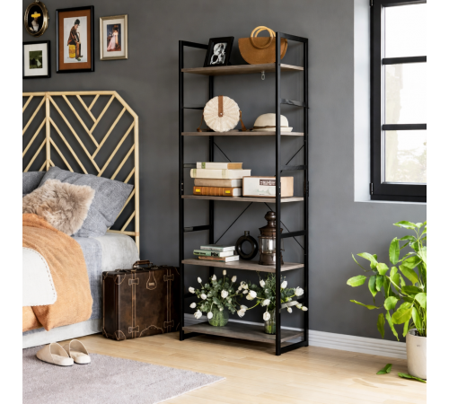 Стелаж OTO MSM у стилі лофт (158×60×30 см)