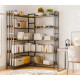 Стеллаж PLANT L-образный — открытый LOFT-стеллаж для дома.