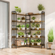 Стеллаж PLANT L-образный — открытый LOFT-стеллаж для дома.