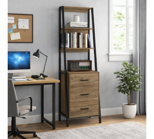 Стеллаж Powley – лофт, 175×51×40 (MSM)