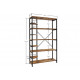 Стеллаж Roan Etagere – 5 больших + 4 секторных полки, 173,5×100×34 см.