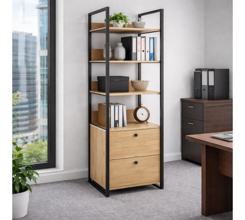 Стеллаж в стиле Loft для офиса