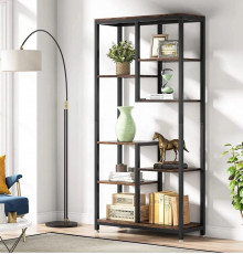 Стелаж Skiff 8 поличковий, чорний