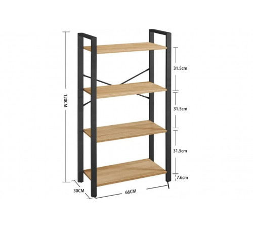Стеллаж Yorkis 4X – современный и прочный органайзер для дома и офиса.