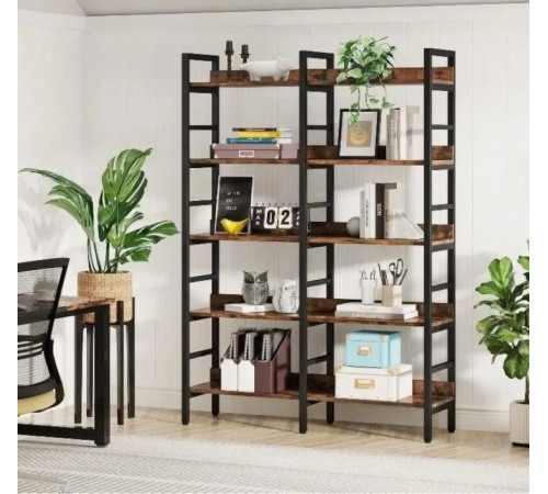 Стелаж Skiff 3 — 5‑ярусний стильний стелаж у стилі лофт
