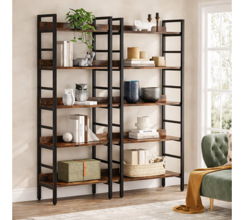 Стелаж Skiff 3 — 5‑ярусний стильний стелаж у стилі лофт