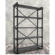 Стеллаж Айсберг Loft 120×182-2 Черный/Графит