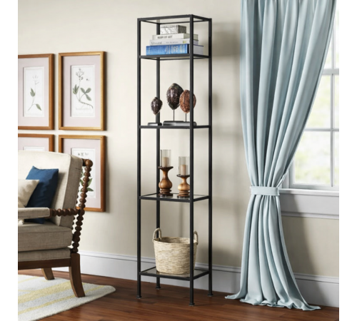 Стеллаж Летия — открытые полки, LOFT стиль