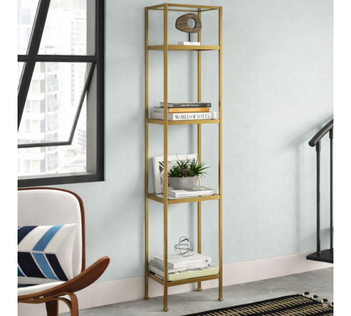 Стеллаж Летия — открытые полки, LOFT стиль