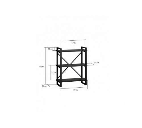 Стеллаж Лондейл Рант 82