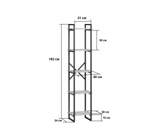 Стеллаж Мальборк 40