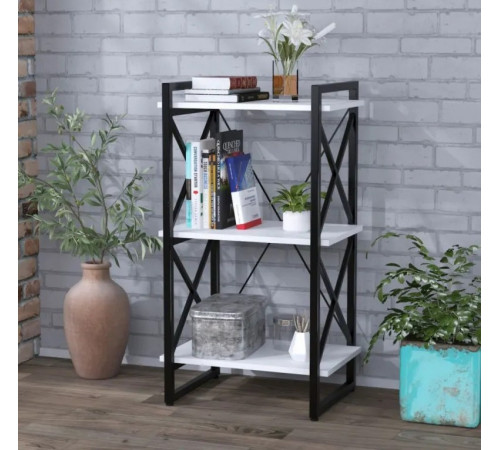 Стеллаж Скиф-3-550 MSMLOFT – компактный и стильный стеллаж в стиле лофт