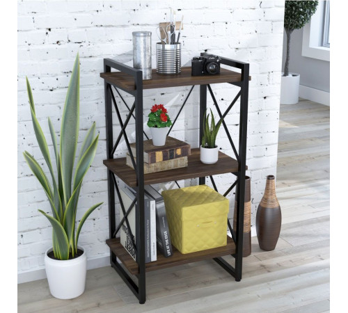 Стеллаж Скиф-3-550 MSMLOFT – компактный и стильный стеллаж в стиле лофт