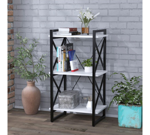 Стеллаж Скиф-3-550 MSMLOFT – компактный и стильный стеллаж в стиле лофт