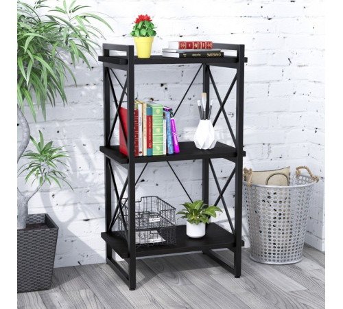 Стеллаж Скиф-3-550 MSMLOFT – компактный и стильный стеллаж в стиле лофт