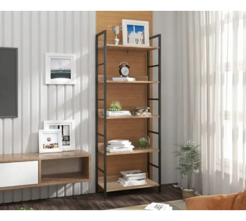 Стеллаж высокий WOLTU – стильный лофт стеллаж с прочным каркасом