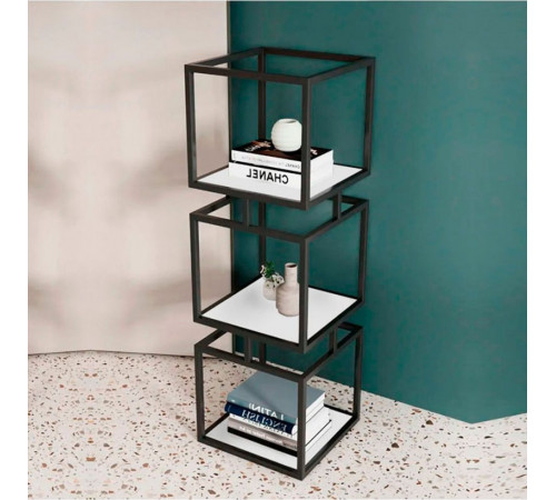 Стелаж MSMLOFT  — відкриті полиці на металевому каркасі