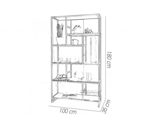 Стеллаж Lucky LOFT – стиль работы и хранения в одном