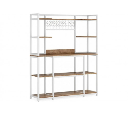 Стеллаж Скиф-2 в стиле Loft – металлический каркас и 4 полки.