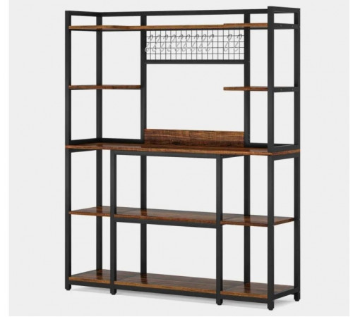 Кухонный стеллаж с 11 крючками лофт - MSM LOFT