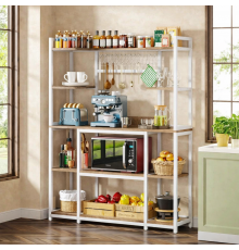 Стеллаж для хранения с 11 крючками 5-ярусный