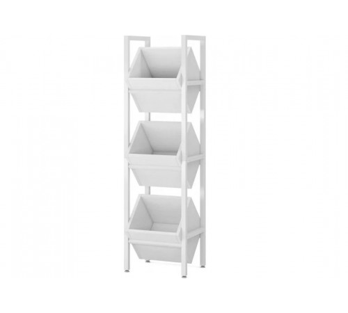 Стеллаж для напитков JW0237 - 130×36×30 см, 3 полки