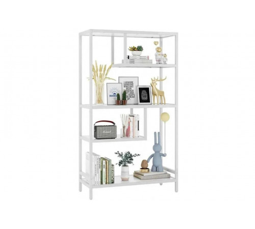 Стеллаж с 5 открытыми полками – металлический каркас, 178×100×33 см.