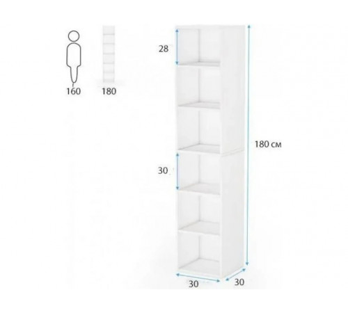 Стеллаж — LOFT-стеллаж с открытыми полками для дома.