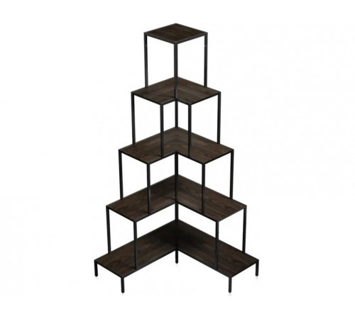 Угловой стеллаж Annalotta 167,5×30×30 см – современный минималистичный дизайн.