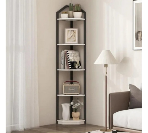 Кутовий стелаж Tieasha — 177×28,5×28,5 см, LOFT дизайн