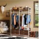 Стеллаж-органайзер, вешалка для одежды с ящиками и полками