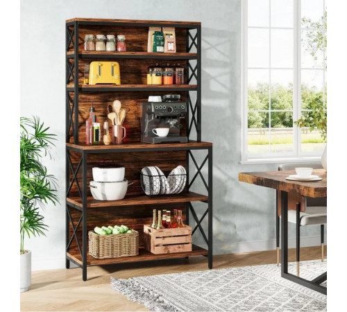 Стелаж-стійка Tribesigns 8 180×100×40 см— міцна організація