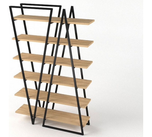 Стеллаж Loft S-3510 MSM – вместительный стильный стеллаж в стиле лофт