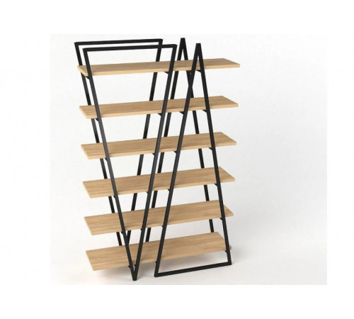 Стеллаж Loft S-3510 MSM – вместительный стильный стеллаж в стиле лофт