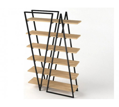 Стеллаж Loft S-3510 MSM – вместительный стильный стеллаж в стиле лофт